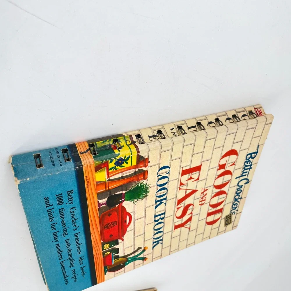 1950s Betty Crocker Cookbook Set Good and Easy Guide to Entertaining 1st Edition